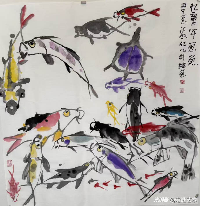 东方诗学——朱法鹏花鸟画