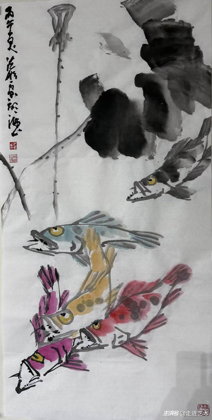 东方诗学——朱法鹏花鸟画