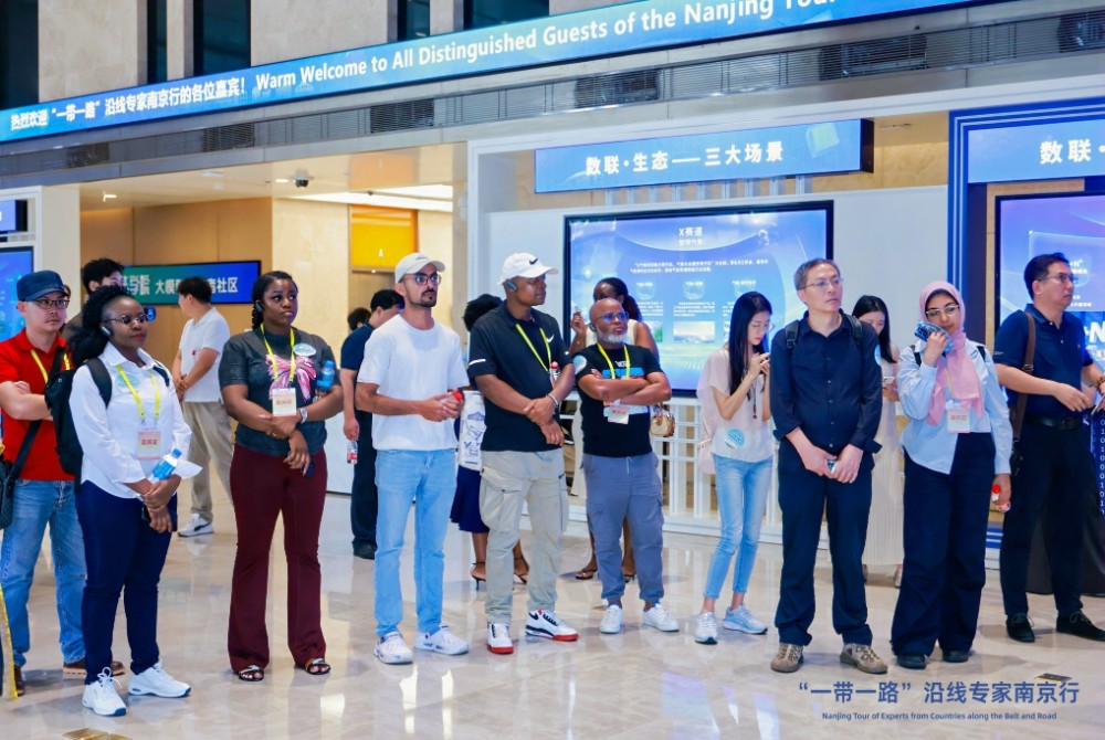 “一带一路”沿线专家南京行走进建邺高新区