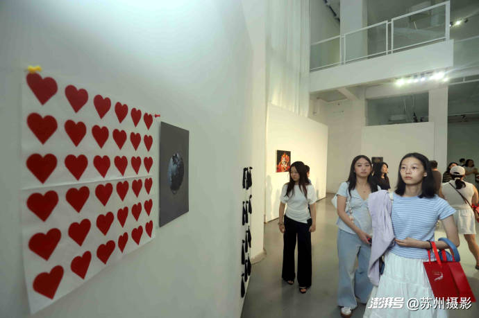 苏州:青年女画家梁梦涵艺术作品展在梵融美术馆开展
