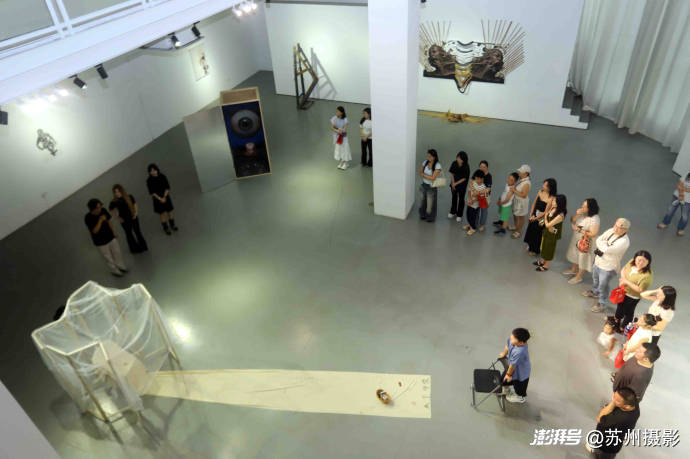 苏州:青年女画家梁梦涵艺术作品展在梵融美术馆开展