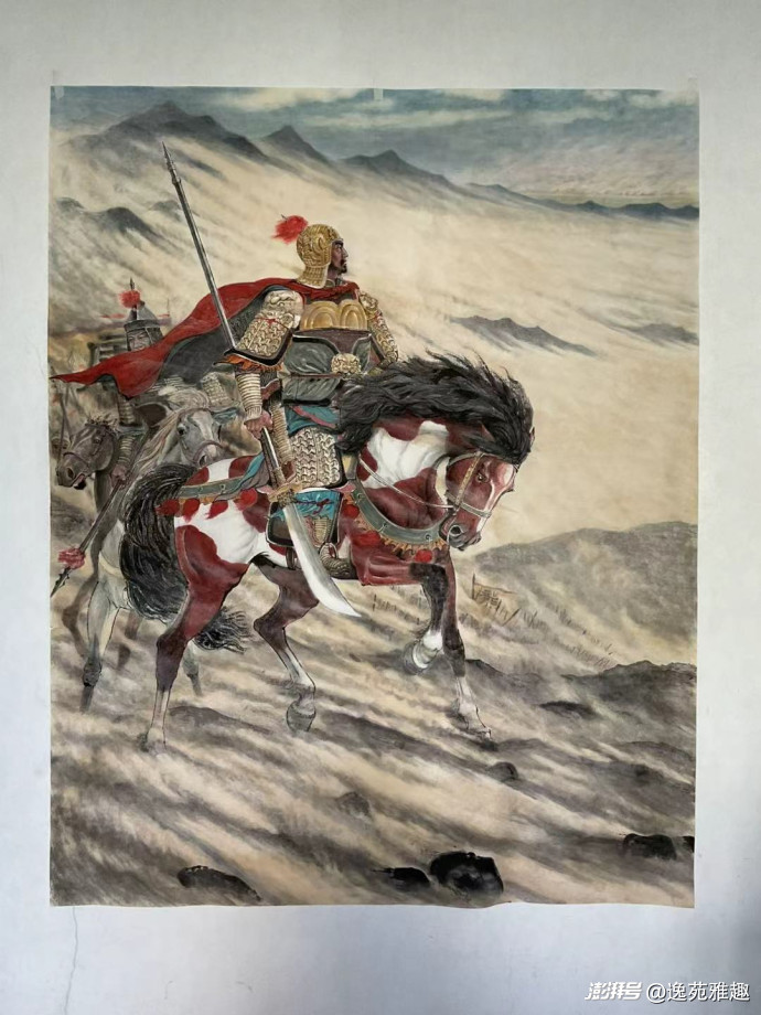 作品赏析|丹青绘骏骨,笔墨写山河,画家王来蓬作品欣赏