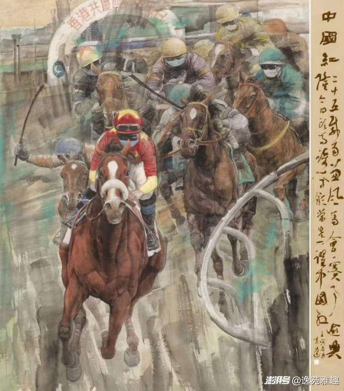 作品赏析|丹青绘骏骨,笔墨写山河,画家王来蓬作品欣赏