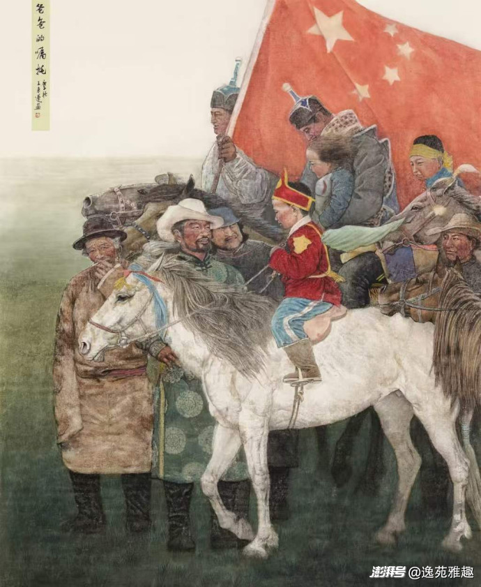 作品赏析|丹青绘骏骨,笔墨写山河,画家王来蓬作品欣赏