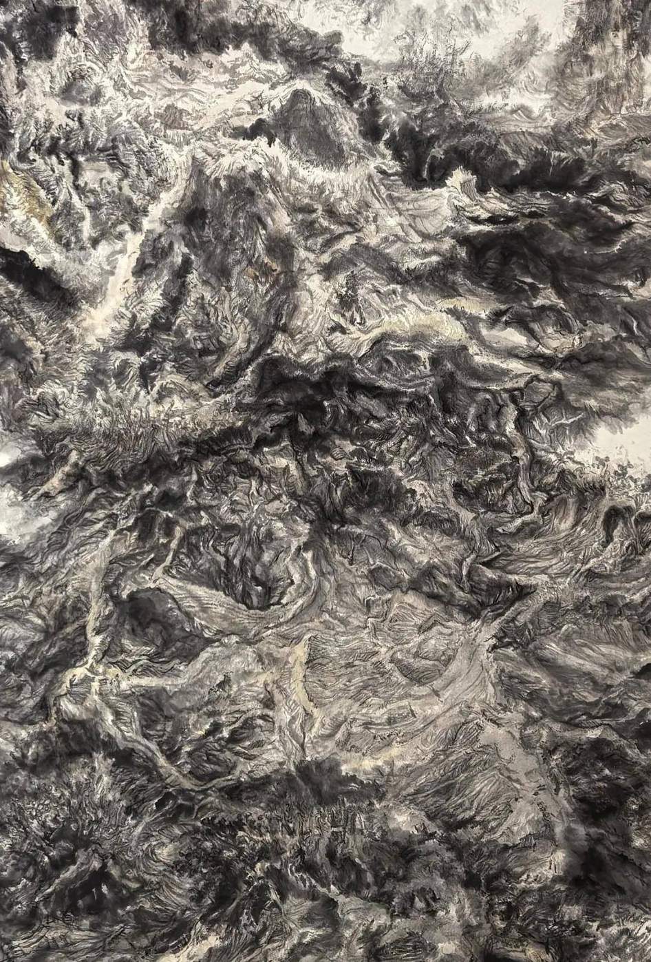 天地一壶口，笔墨万钧雷——周波《大河奔雷》品鉴