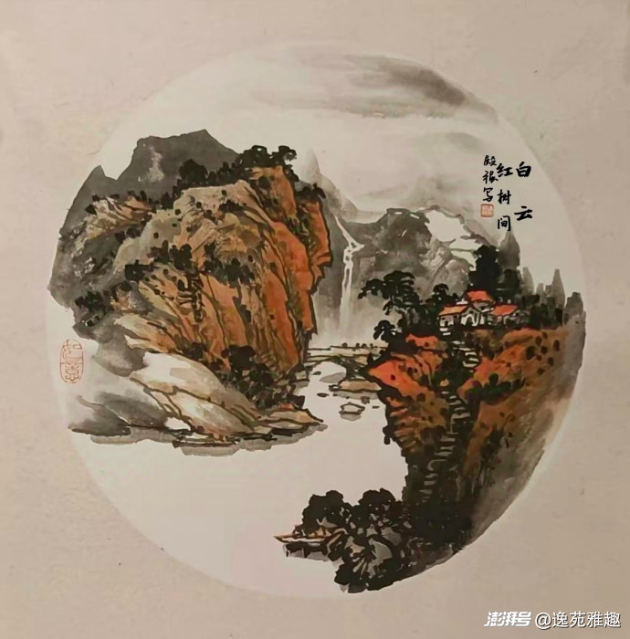 作品赏析｜以笔为舟，揽尽山河万象，画家张殿强作品欣赏