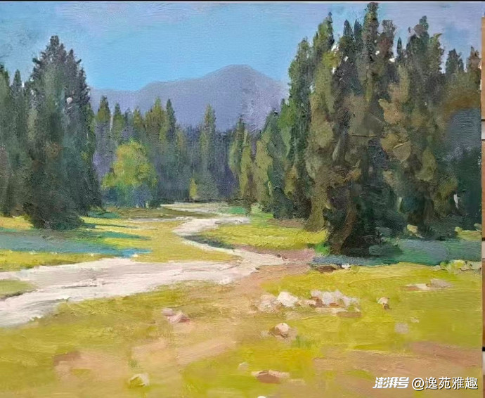 作品赏析｜以笔为舟，揽尽山河万象，画家张殿强作品欣赏