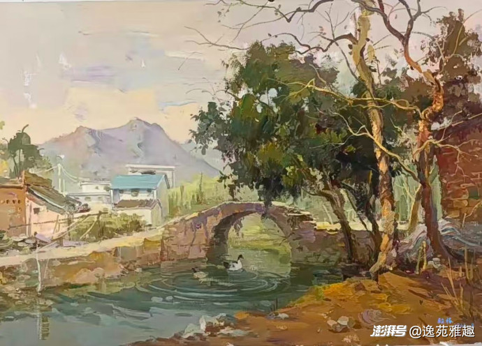 作品赏析｜以笔为舟，揽尽山河万象，画家张殿强作品欣赏