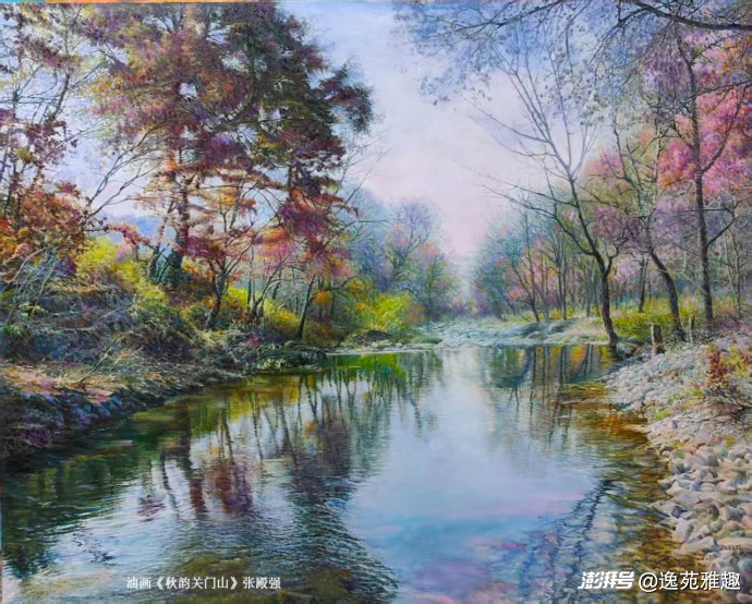 作品赏析｜以笔为舟，揽尽山河万象，画家张殿强作品欣赏