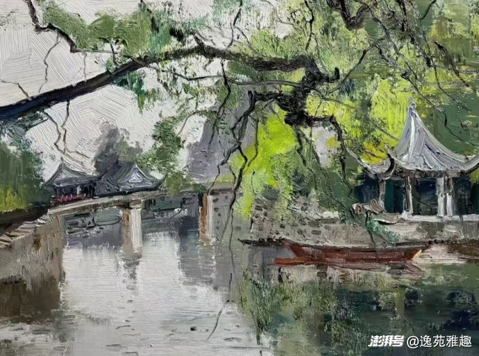 作品赏析｜以笔为舟，揽尽山河万象，画家张殿强作品欣赏
