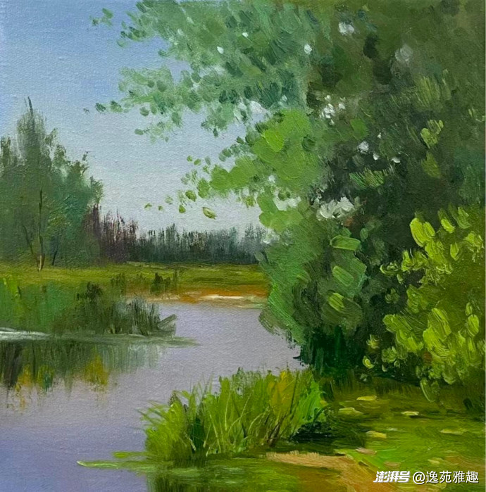 作品赏析｜以笔为舟，揽尽山河万象，画家张殿强作品欣赏