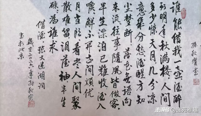 书法赏析丨翰墨抒怀，笔底风华——孙秋实书法赏析