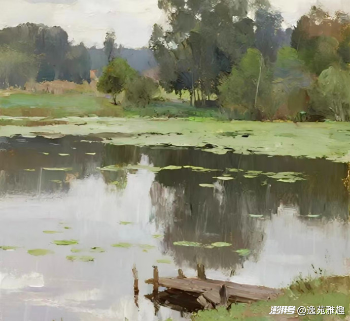 作品赏析｜以笔为舟，揽尽山河万象，画家张殿强作品欣赏
