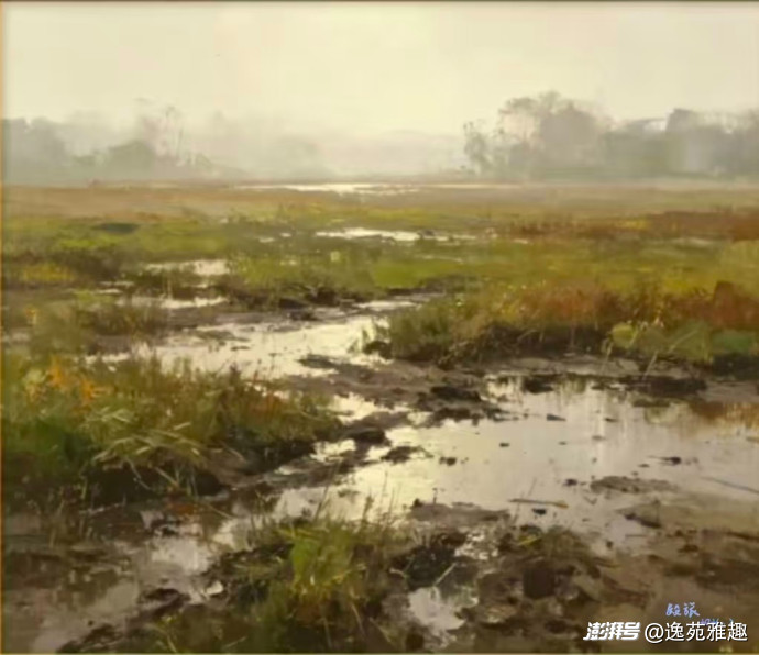 作品赏析｜以笔为舟，揽尽山河万象，画家张殿强作品欣赏