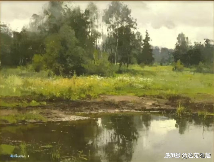 作品赏析｜以笔为舟，揽尽山河万象，画家张殿强作品欣赏
