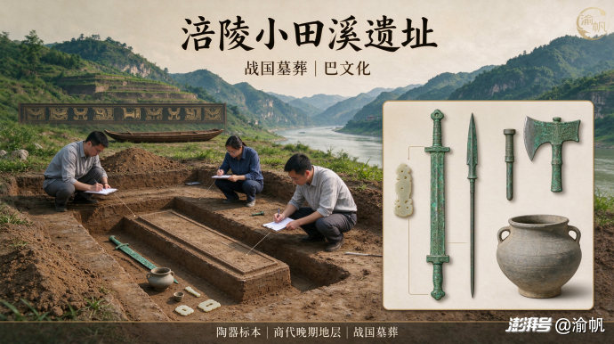 重庆考古遗址大全：从龙骨坡、桃花溪、烟墩堡，到哨棚嘴、大溪、石地坝，24处遗址串起巴渝百万年人类文明