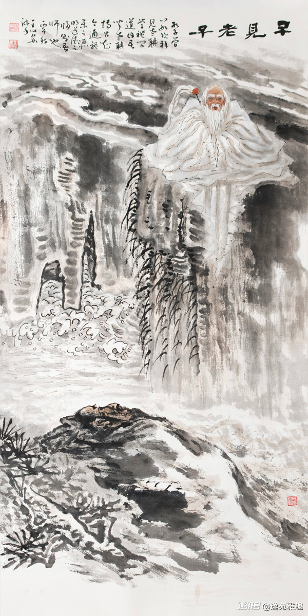 画作赏析｜笔墨绘圣迹，丹青叙儒风——王心安先生画作欣赏