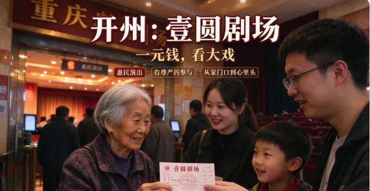 开州:从“家门口”到“心里头”的文化浸润,“壹圆剧场”的坚守与改变