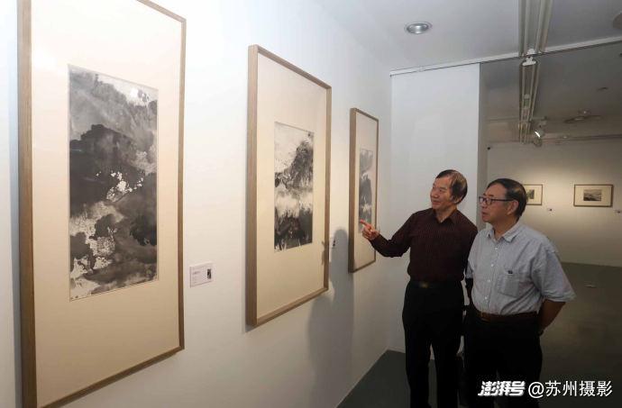 “墨舞人生——夏小斌绘画作品展”在苏州美术馆开展