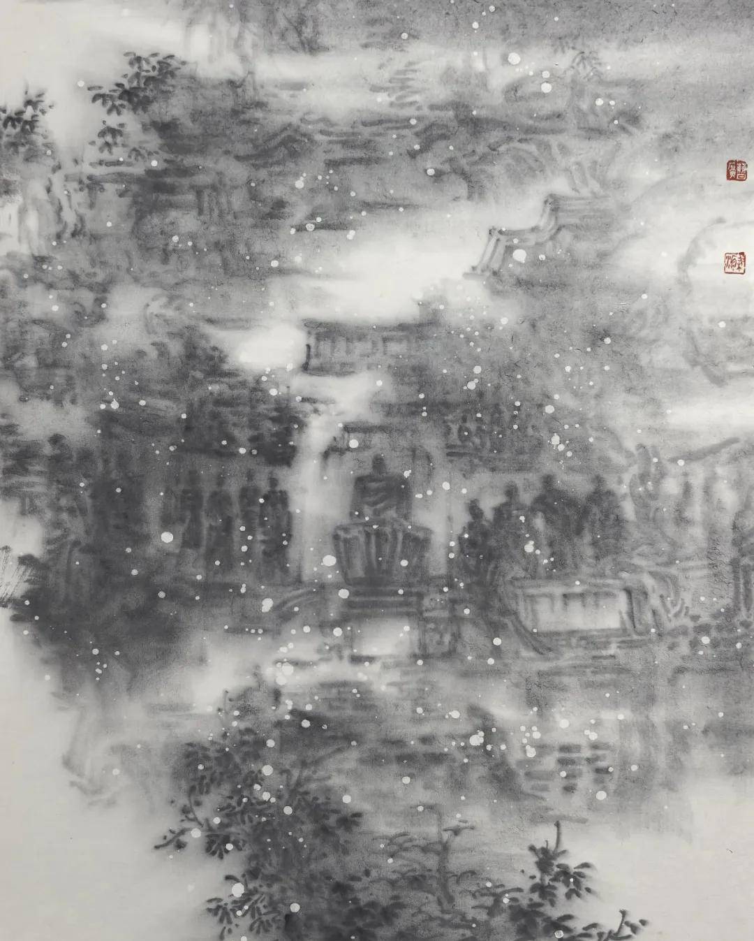 何处安心:曹广巴蜀石窟山水,一场跨越千年的追问