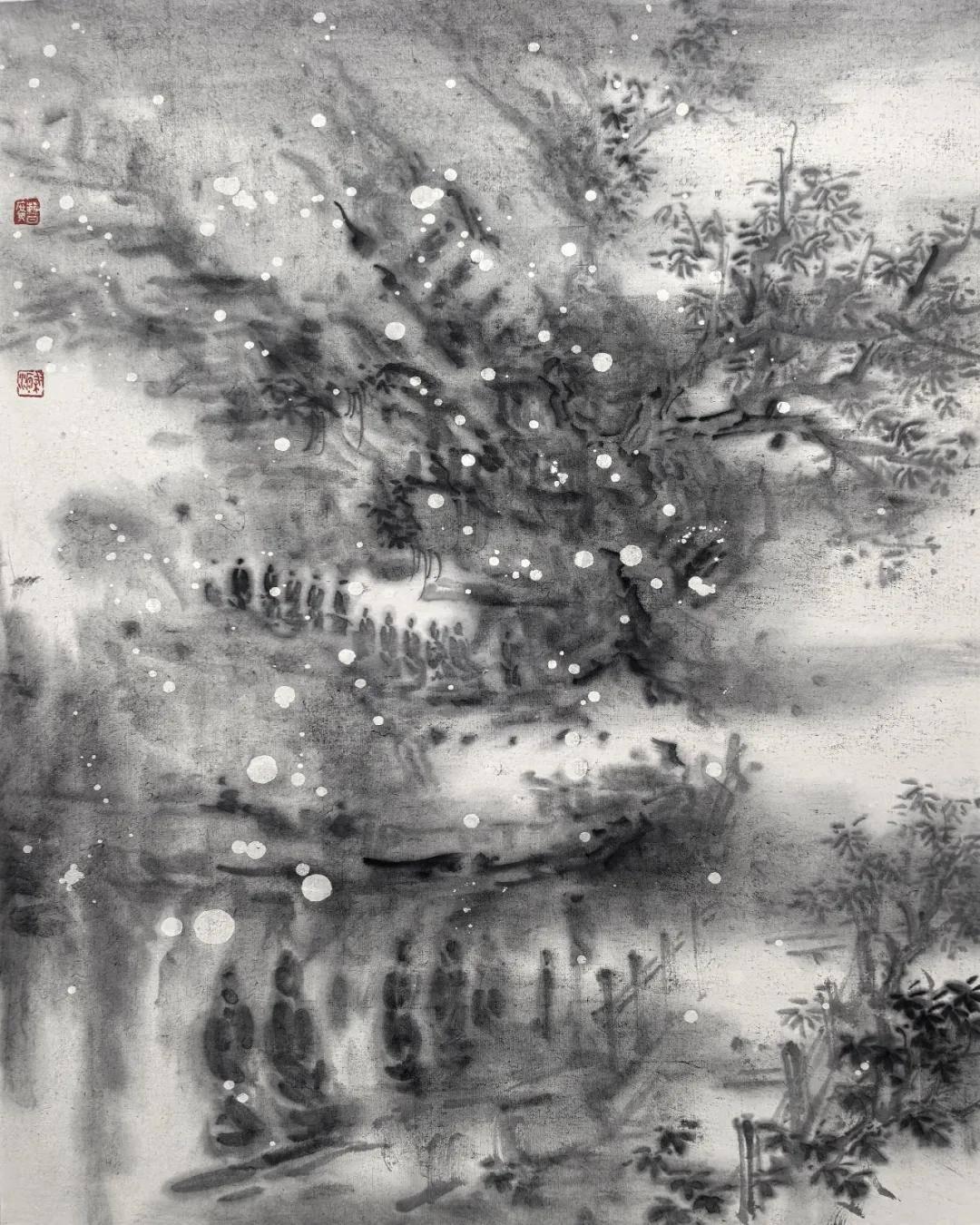 何处安心:曹广巴蜀石窟山水,一场跨越千年的追问
