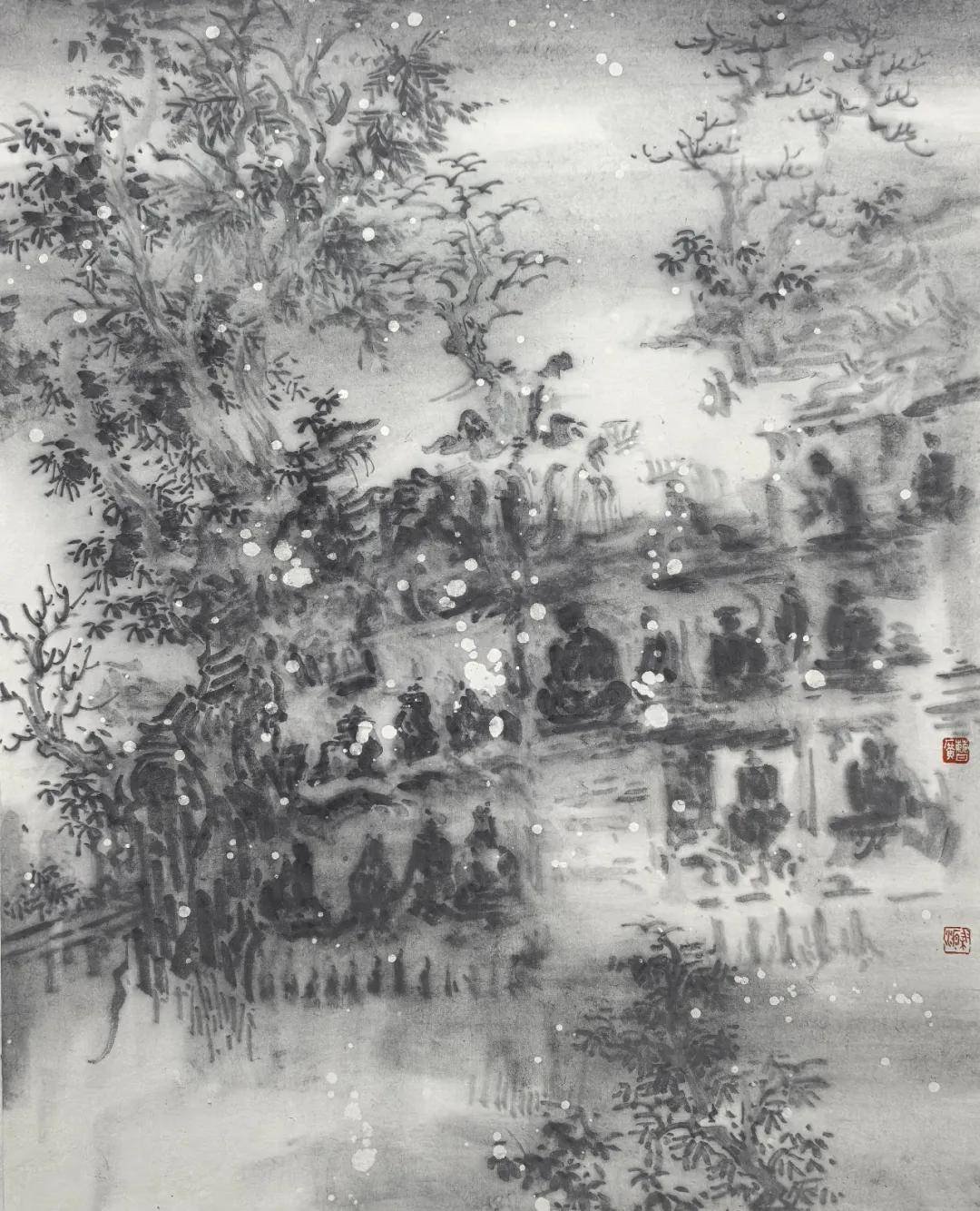 何处安心:曹广巴蜀石窟山水,一场跨越千年的追问