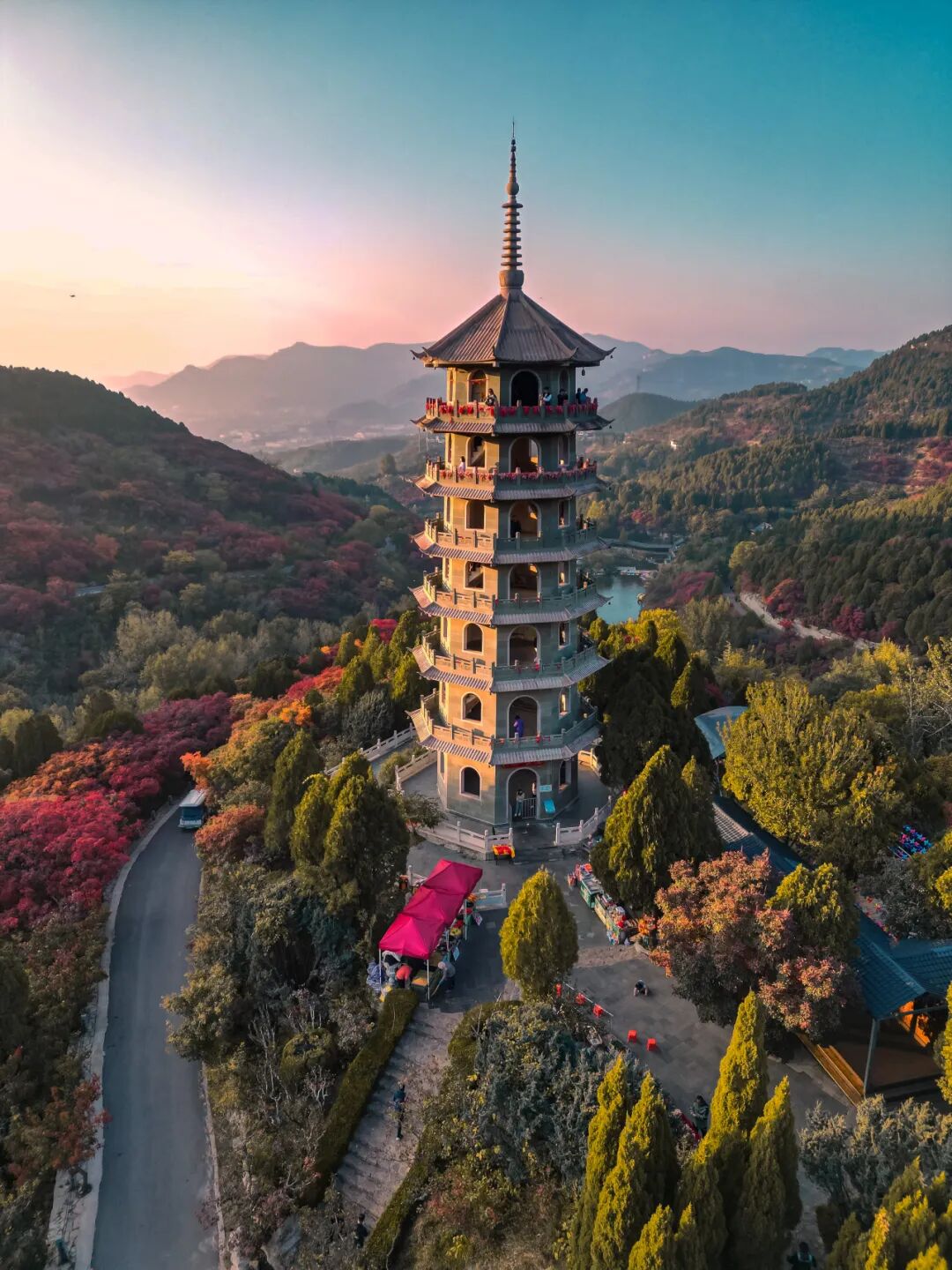 济南红叶蓄力中！收好这份攻略，静待万山流丹