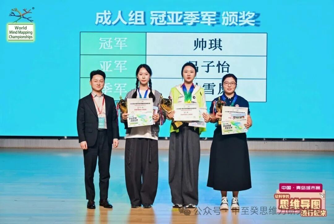 百余名选手同台竞技，最小年仅八岁！第十八届世界思维导图暨快速阅读锦标赛中国·青岛城市赛举行