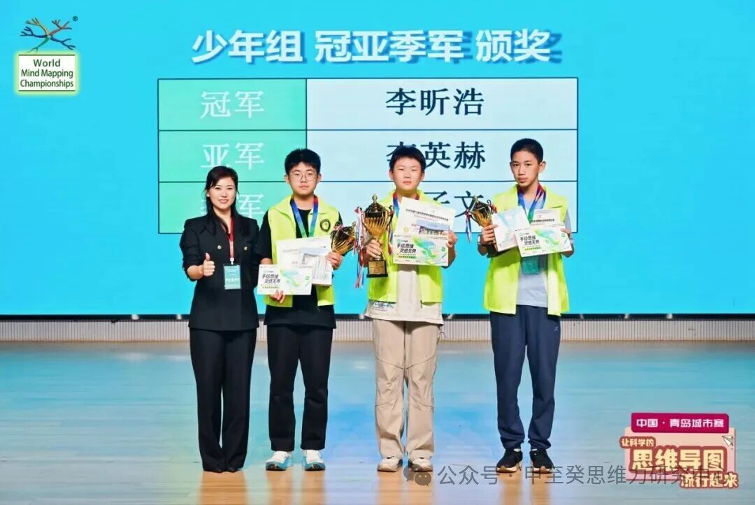 百余名选手同台竞技，最小年仅八岁！第十八届世界思维导图暨快速阅读锦标赛中国·青岛城市赛举行