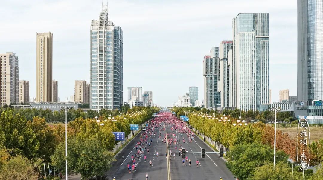 奔跑在东营，迎着黄河入海口的长风！