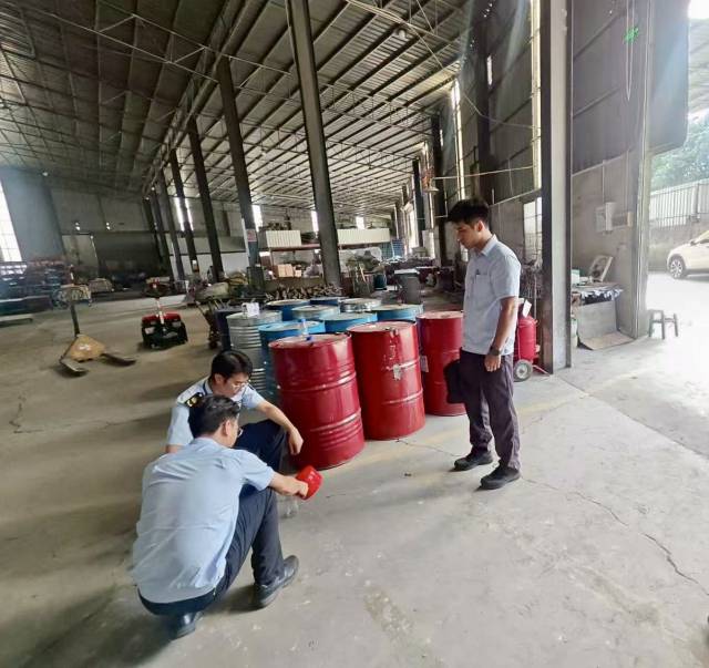突击亮剑！桂城严厉查处企业违规储存危险化学品违法行为