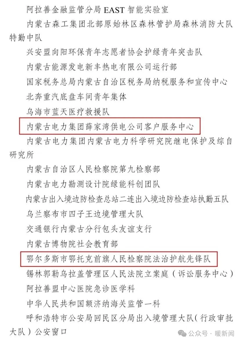 正在公示!鄂尔多斯入选的是→