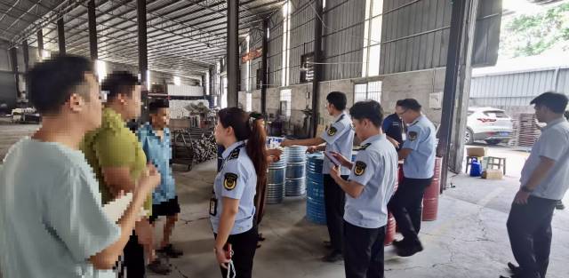 突击亮剑！桂城严厉查处企业违规储存危险化学品违法行为