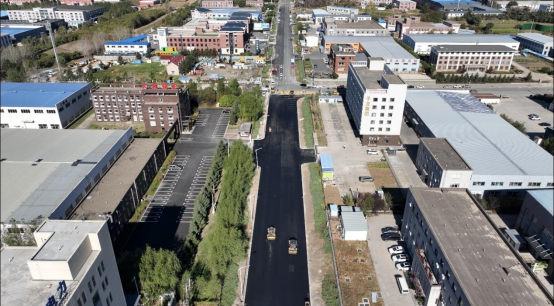 由中交二航局承建的长春净月小合台片区市政综合管网改造四标段全线圆满通车