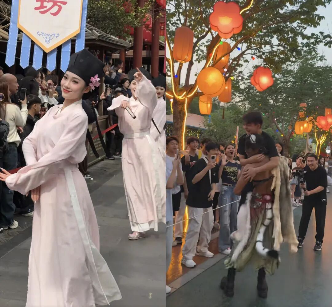 排队5小时,互动3分钟,年轻人流行“调戏”景区NPC