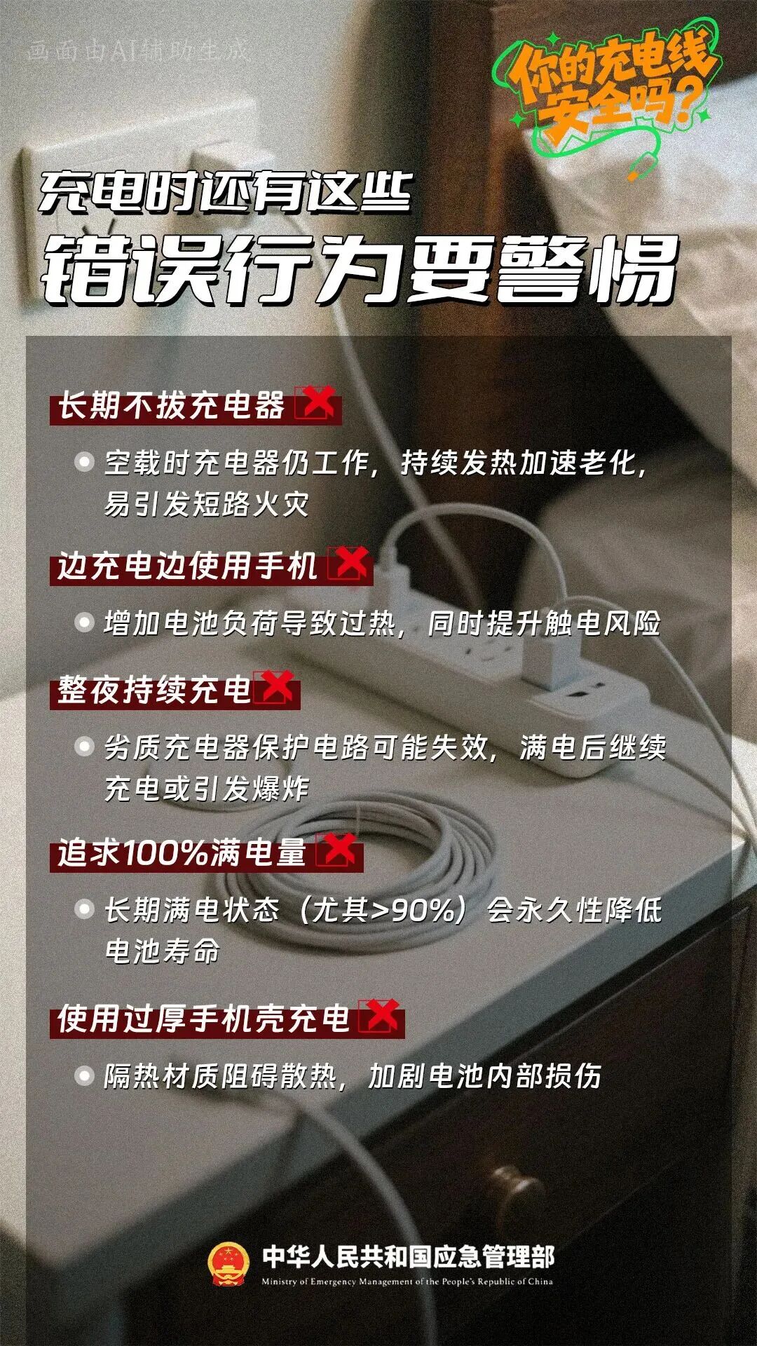 危险！看完一身冷汗，别再这样充电了→
