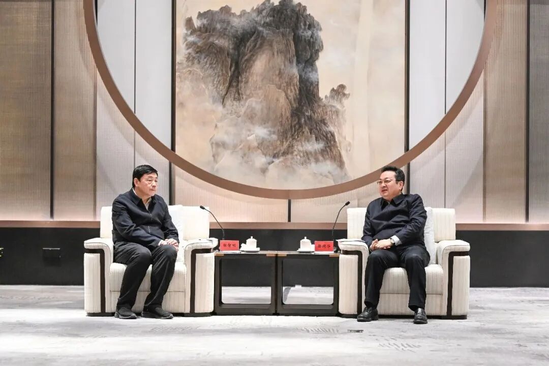 张国华与国家电网有限公司董事长、党组书记张智刚一行举行工作座谈