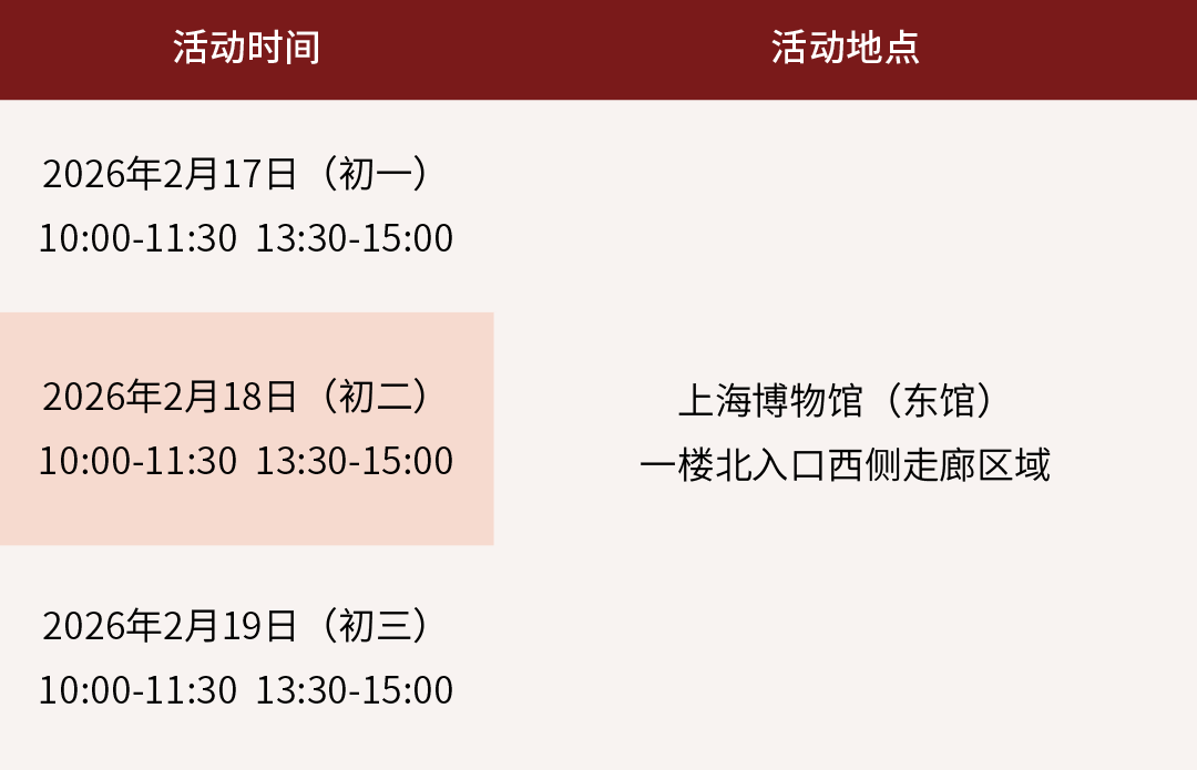 博物馆里过大年｜上海博物馆春节开放全攻略，精彩“马上”启程