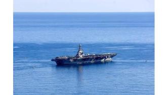 突发：美军“福特”号航母发生火灾