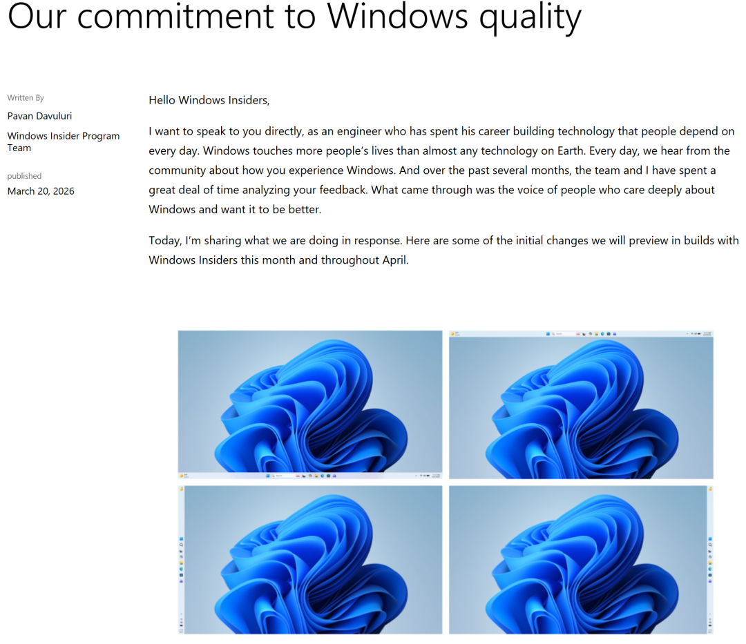 阵容为了挽回用户,微软终于不强制你更新Windows了