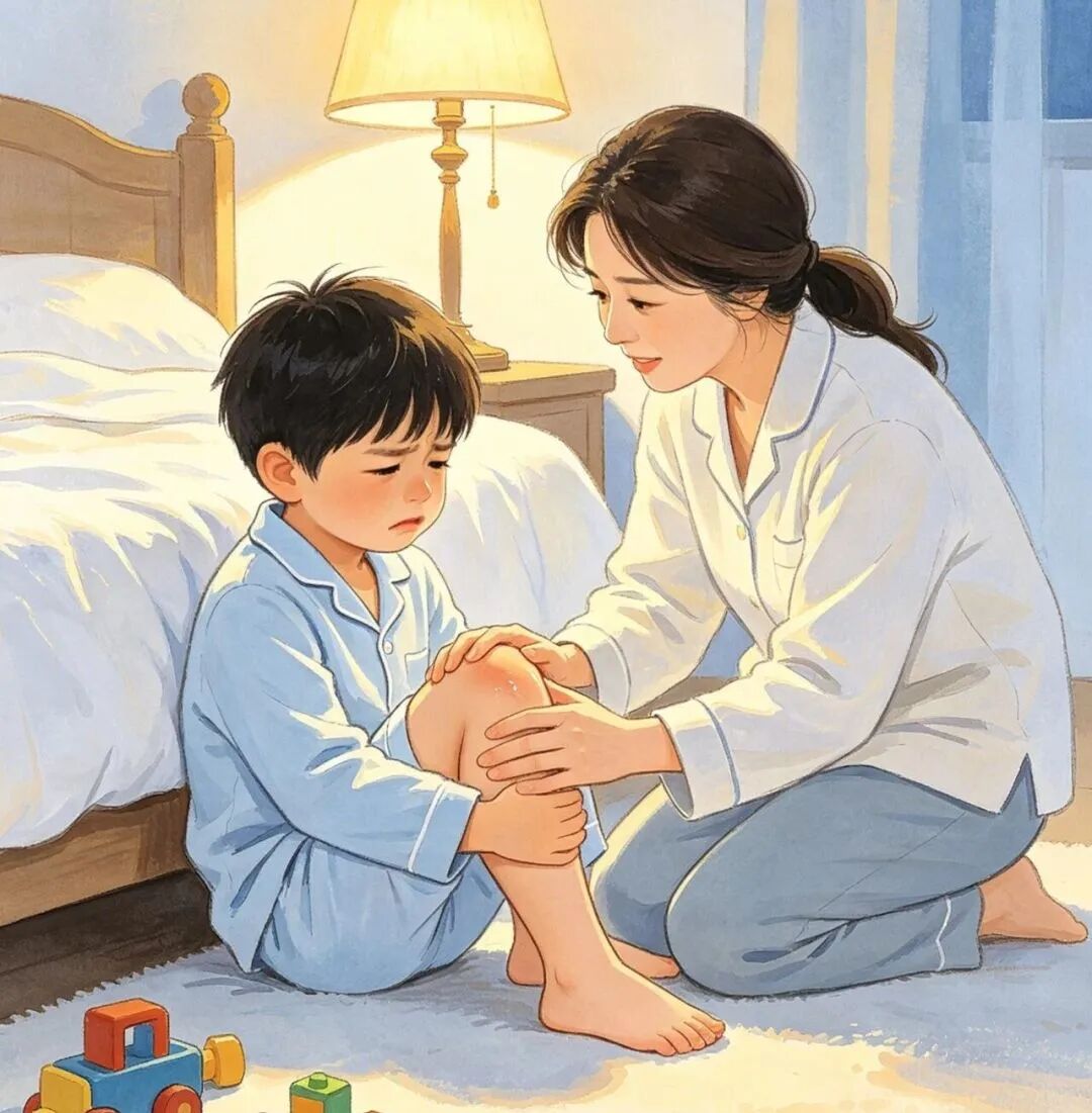 孩子半夜喊腿疼?这可能是“生长痛”