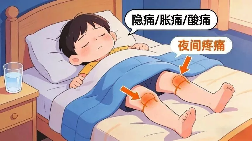 孩子半夜喊腿疼?这可能是“生长痛”