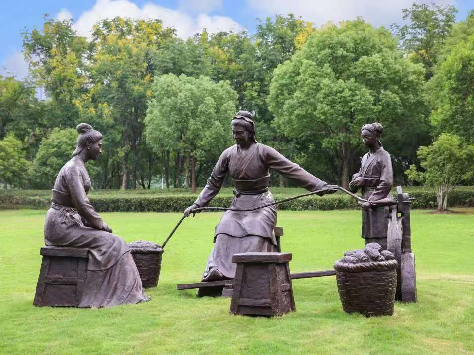 春申塘畔,黄道婆走乡传艺的足迹丨乃清叙史_澎湃号·政务_澎湃新闻-The Paper