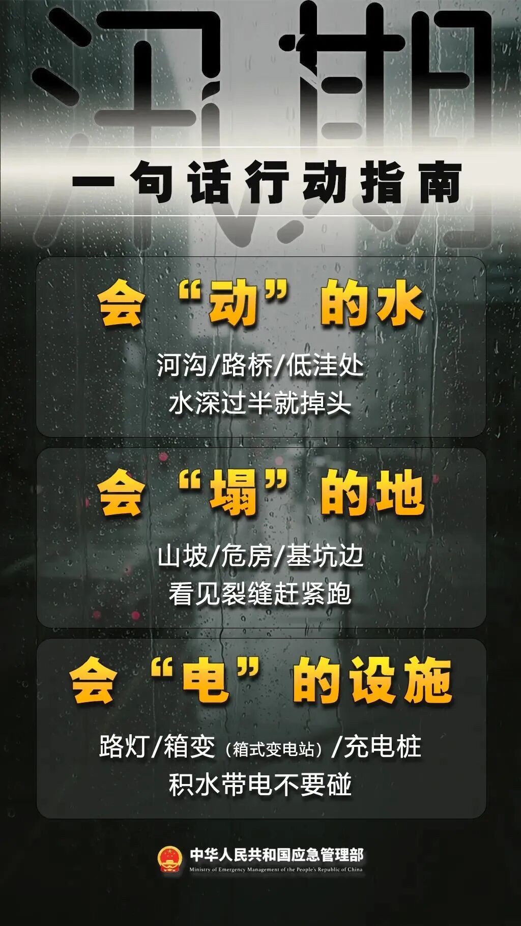 紧急提醒！汛期，这些危险地区要远离！