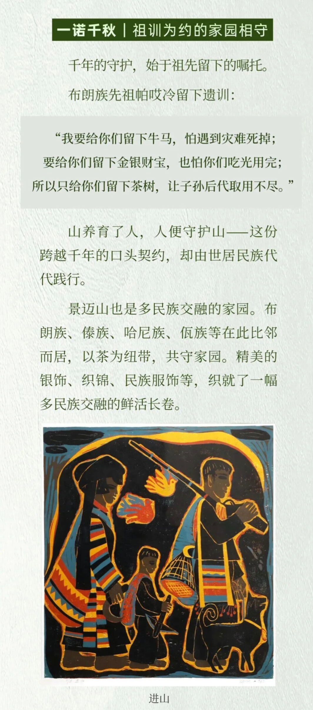 跨越山海的文明相逢！“景迈回响——人与山的千年契约”特展走进中国大运河博物馆