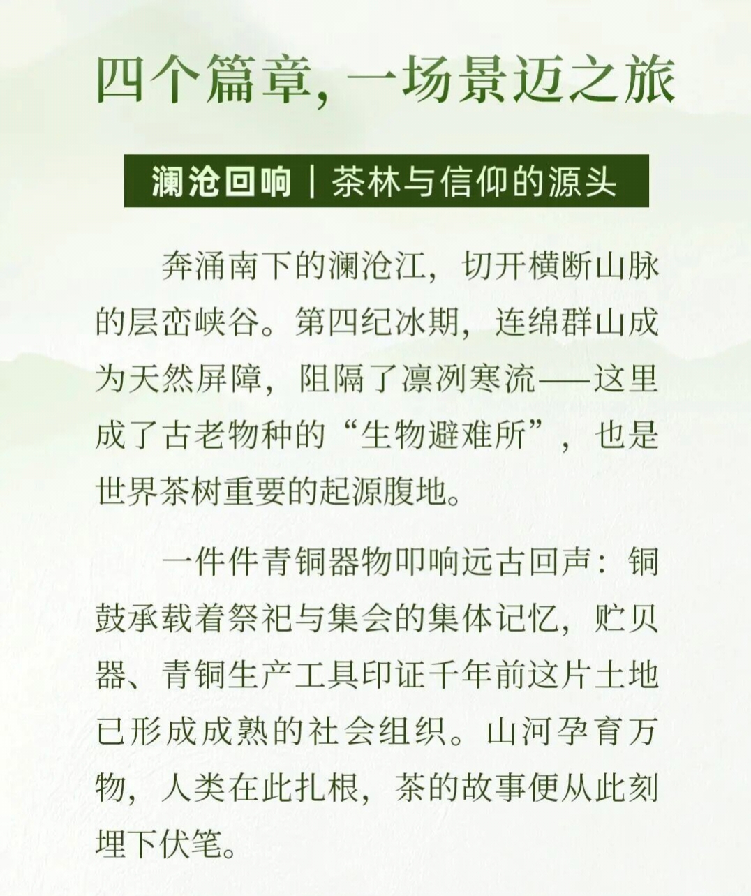 跨越山海的文明相逢！“景迈回响——人与山的千年契约”特展走进中国大运河博物馆