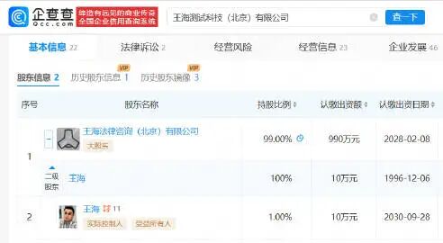 “打假第一人”王海被曝失联，办公区物业称9月底就没办过工了