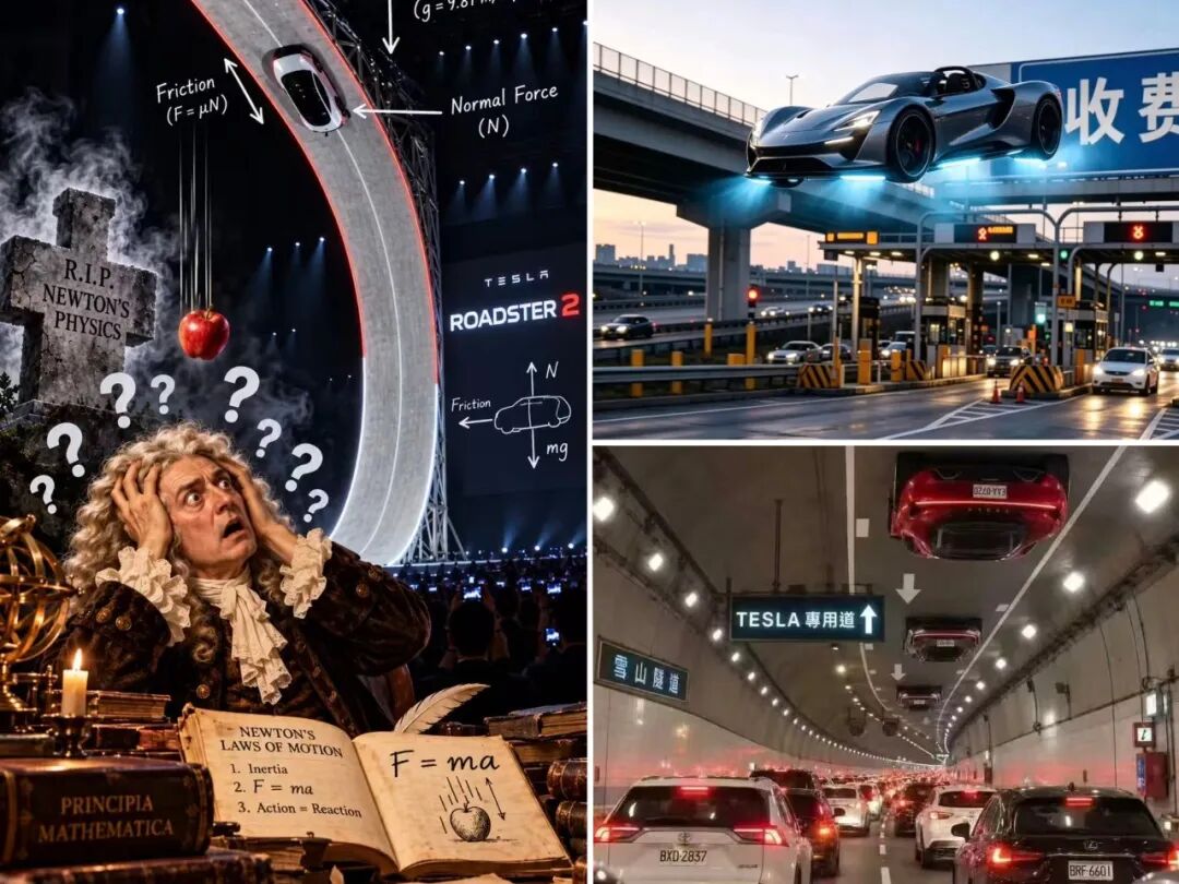 特斯拉会飞的汽车,中国人怎么看?