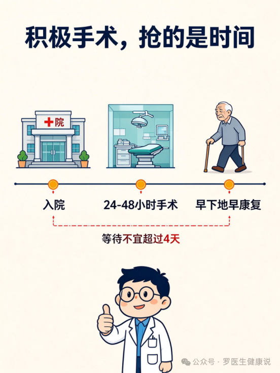 髋部骨折为什么被称为“人生最后一次骨折”？该不该积极手术？