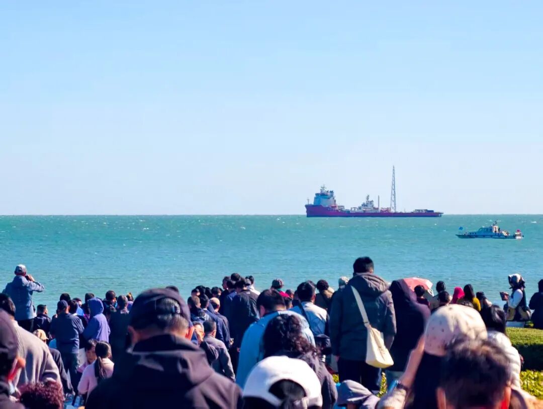 发射在即！此刻，日照海边→